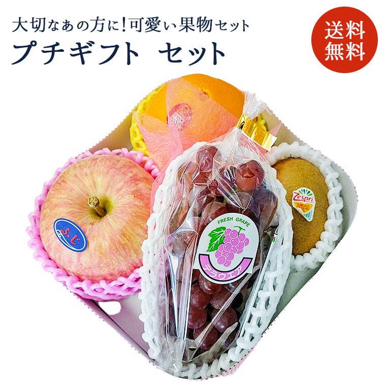 果物ギフト　フルーツプチギフトセット４種　食の宝石箱